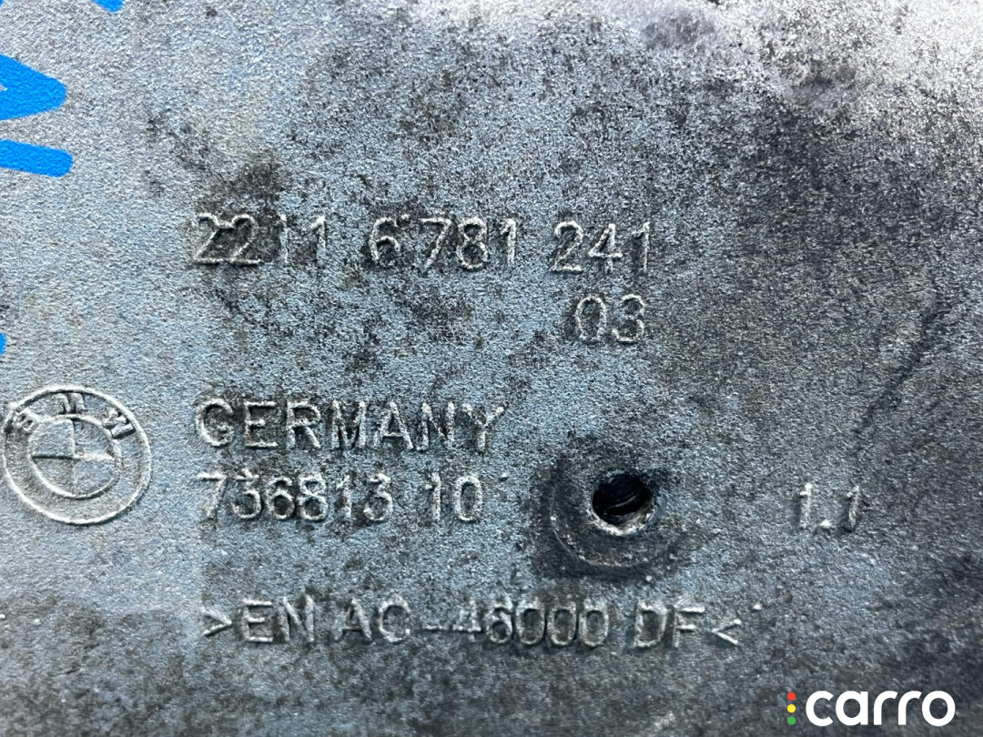 22116781241, 6781241 кронштейн двигателя левый BMW 5 серия F10 F11 (Дорест.) 2012г. - фото №9