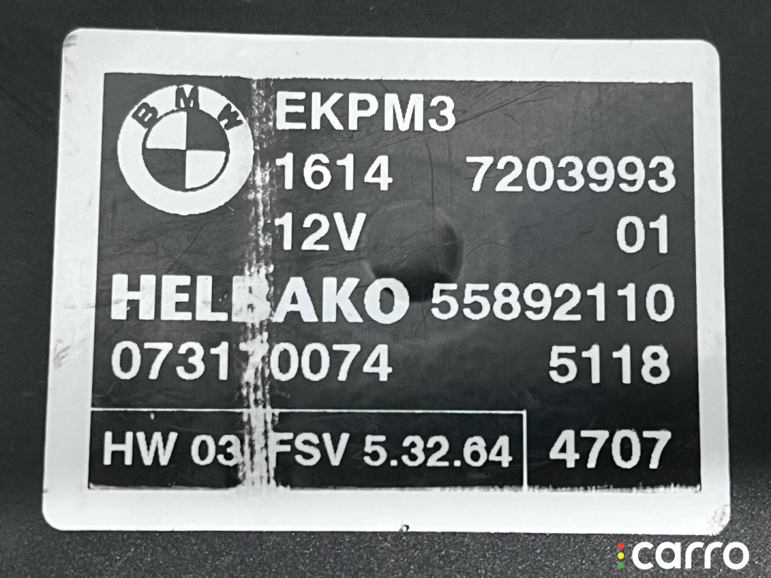 16147229173, 7180426, 7203993, 16147163504, 7180427, 7218339, 16147203993, 16147180427, 16147180426, 7169960, 16147209286, 7209286, 16147218339, 16147054041, 7054041, 16147163505, 7163505, 7163504, 16146763811, 6763811, 16146765705, 6765705, 16146764716, 6764716, 7299173 Блок управления ТНВД BMW 6 E63/E64 2008г. - фото №6