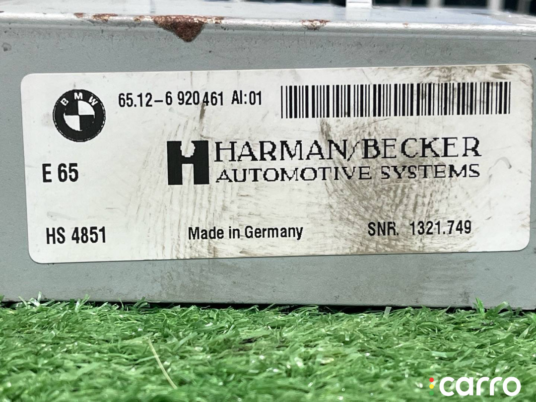 65126920461, 6920461 Усилитель музыкальный BMW 6 E63/E64 2008г. - фото №9