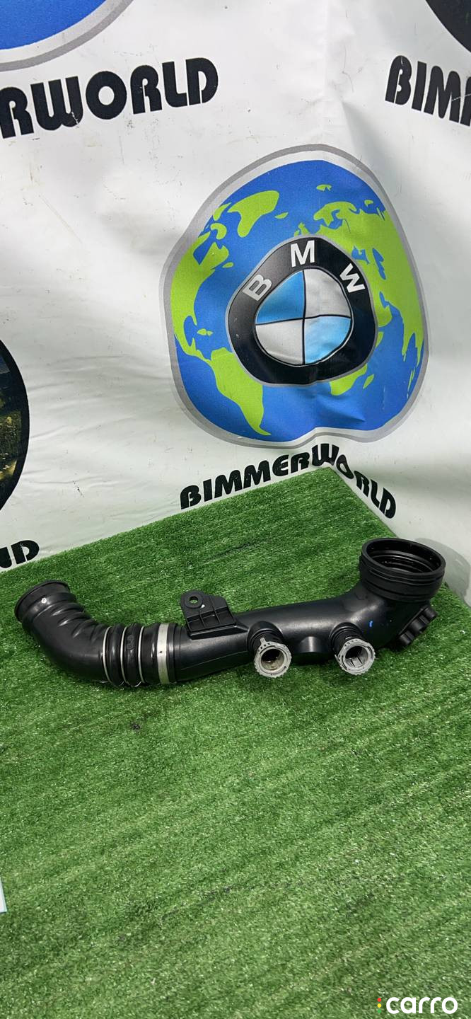 11657556554, 7556554 Патрубок интеркулера BMW 3 E90/E91/E92/E93 2008г. - фото №1