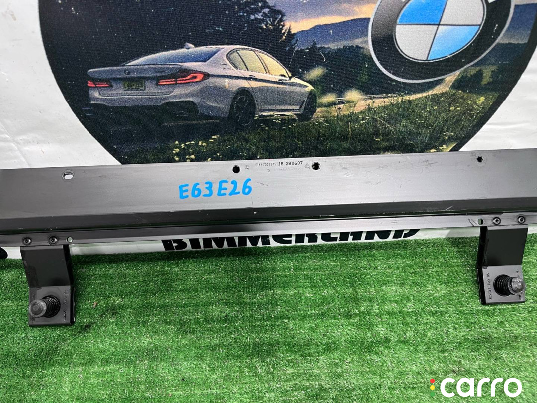 51647008845, 7008845 верхняя планка телевизора BMW 6 E63/E64 2008г. - фото №9