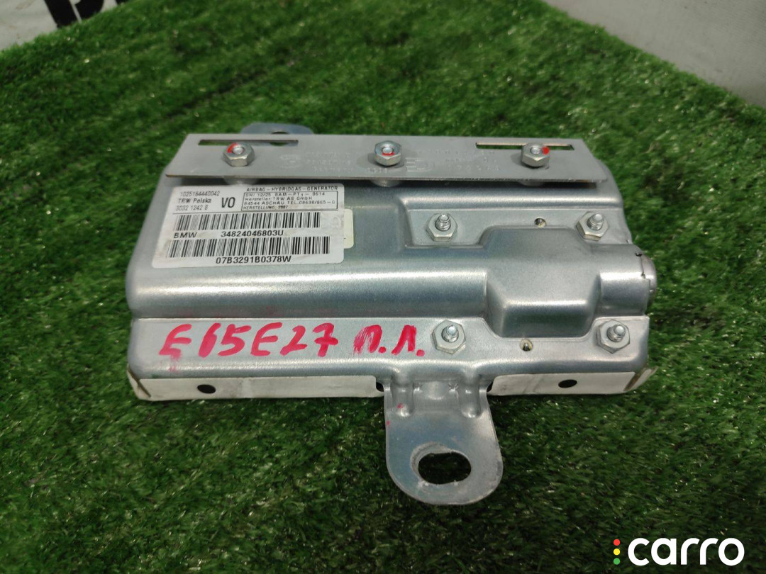 7051779, 1007704810027, 34824046803U подушка безопасности двери левая передняя передней левой BMW 7 E65/E66 2007г. - фото №2
