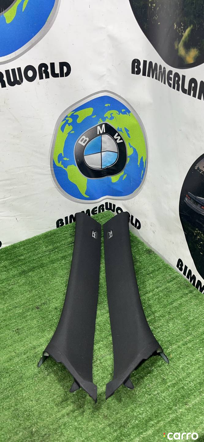 51437129750, 7129750, 51437129749, 7129749 Обшивка стойки передняя BMW X5 E70 2007г. - фото №1
