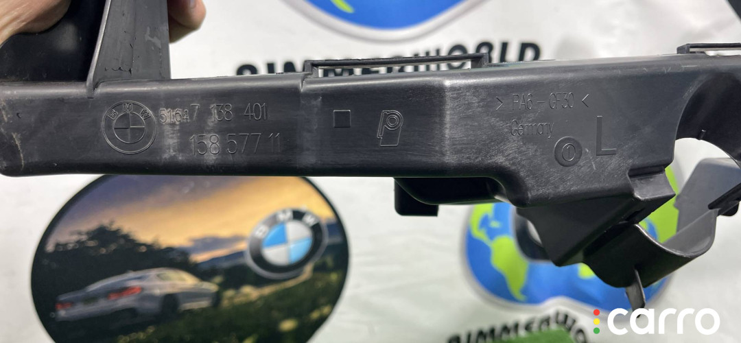 51117138401, 7138401 крепление фары (кронштейн фары) левой BMW 3 E90/E91/E92/E93 2010г. - фото №10