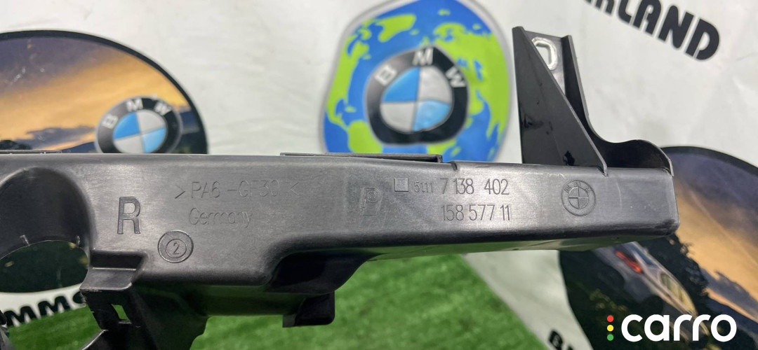 51117138402, 7138402 крепление фары (кронштейн фары) правой BMW 3 E90/E91/E92/E93 2010г. - фото №10