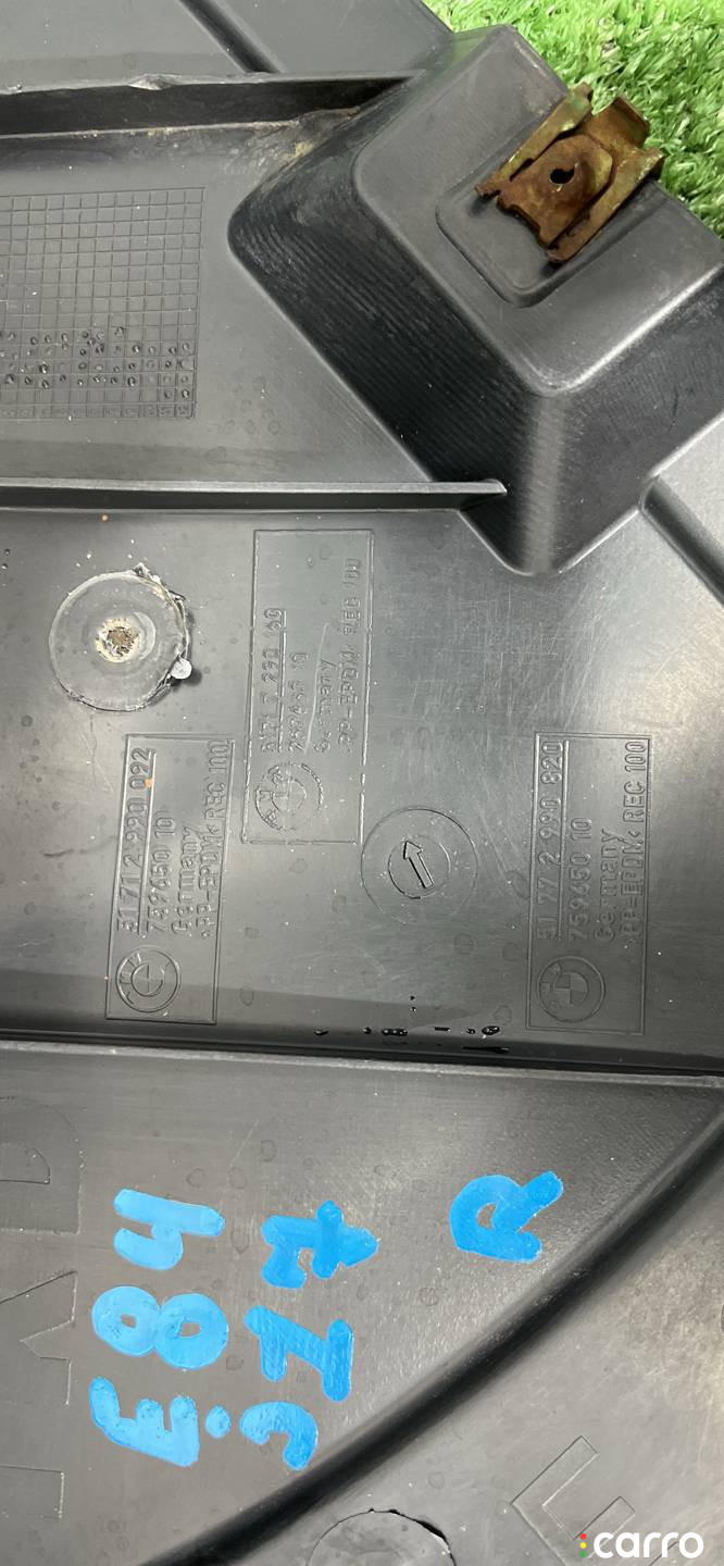 2990820, 51717290160, 7290160, 51712990092, 2990092, 51712990820, 51717290162, 7290162 ЗАЩИТА АРОК (ПОДКРЫЛОК) переднего правого BMW X1 E84 2013г. - фото №10