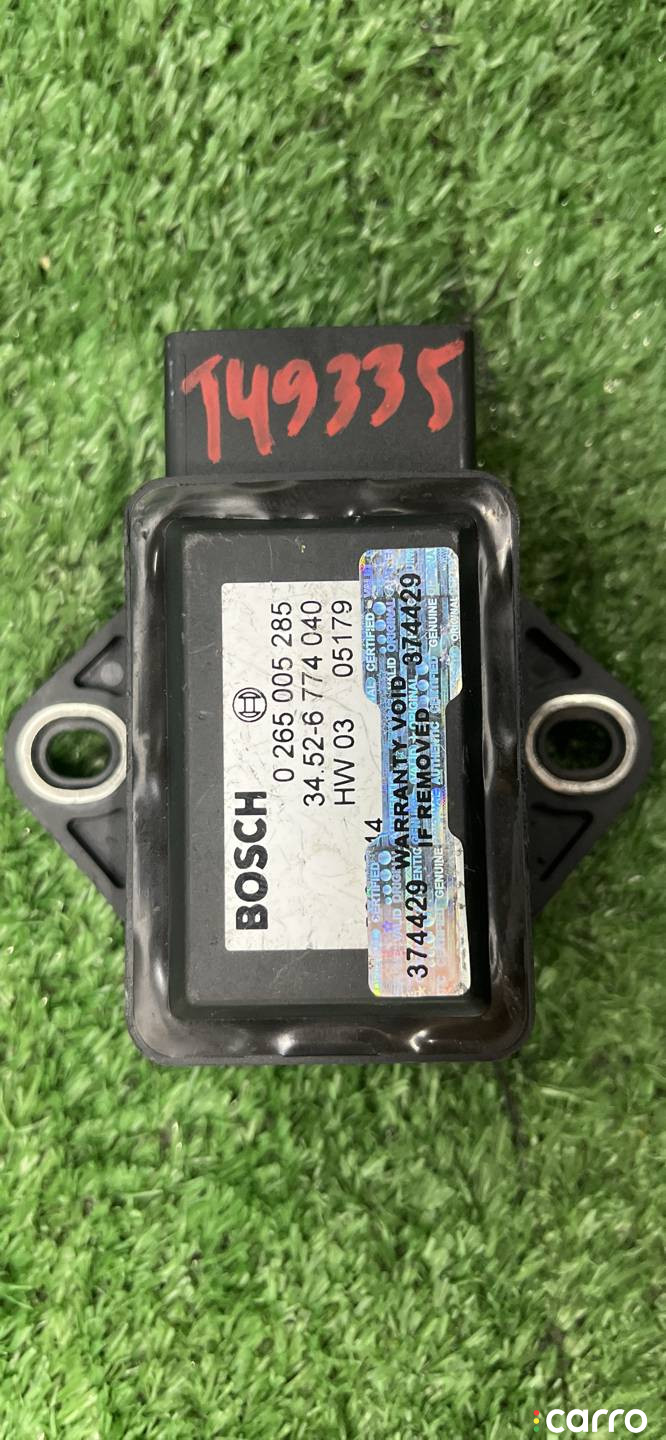 6774040, 6777435, 34526774040, 34526757406, 32436762235, 6762235, 6757406, 0265005285, 3452677435 Датчик ускорения BMW 7 E65/E66 2007г. - фото №10