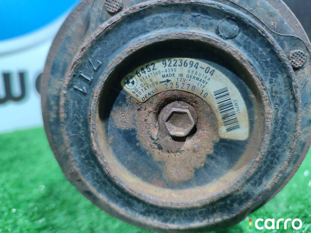 9223694, 64529225703, 64529223694 Компрессор кондиционера BMW 3 F30/F31/GT F34 2013г. - фото №3