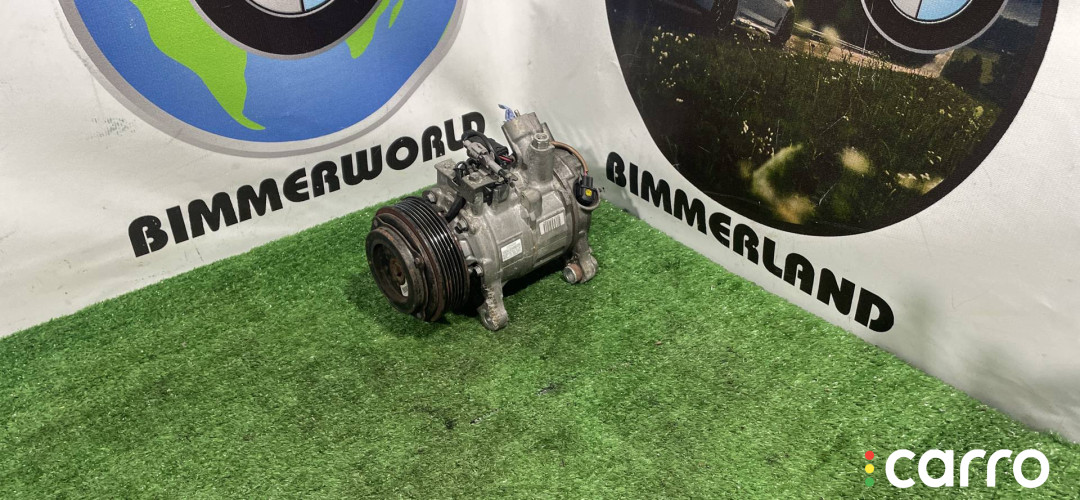 9223694, 64529225703, 64529223694 Компрессор кондиционера BMW 3 F30/F31/GT F34 2013г. - фото №1