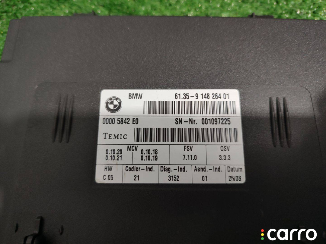 61359148264, 9148264 Блок управления сиденьем переднее BMW 3 E90/E91/E92/E93 2008г. - фото №10
