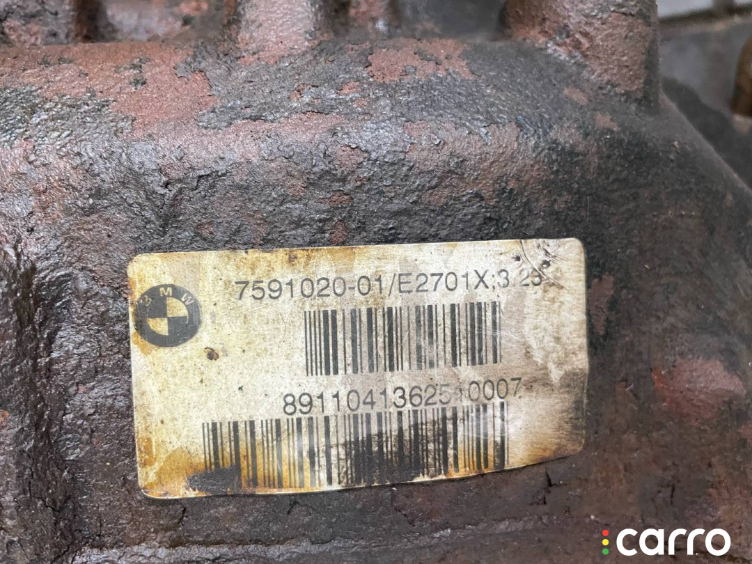 7591020 редуктор заднего моста BMW 3 E90/E91/E92/E93 2011г. - фото №5