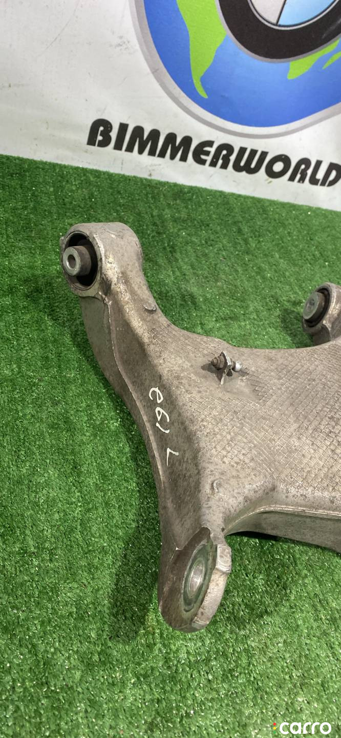 6755989, 33326755989, 33326758715, 6758715 Рычаг задний левый нижний BMW 5 E60/E61 2005г. - фото №8