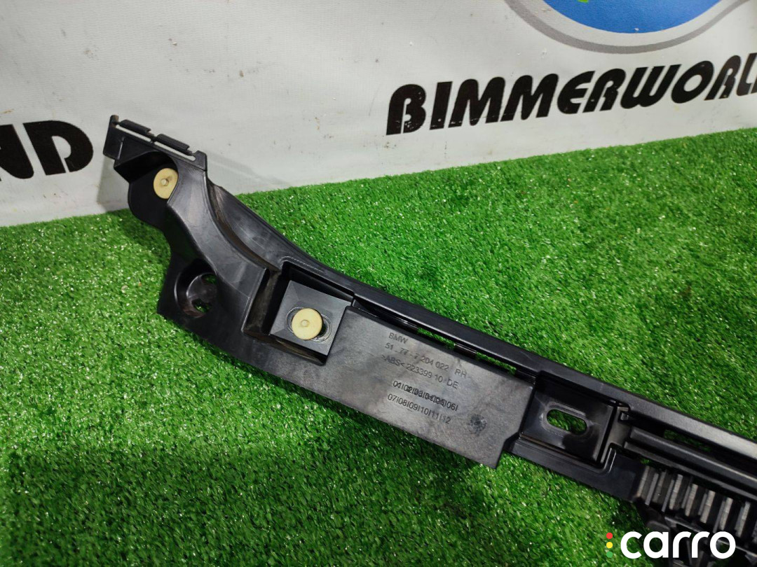 7204022, 51777204022 Кронштейн накладки на порог правый BMW 5 серия F10 F11 (Дорест.) 2011г. - фото №5