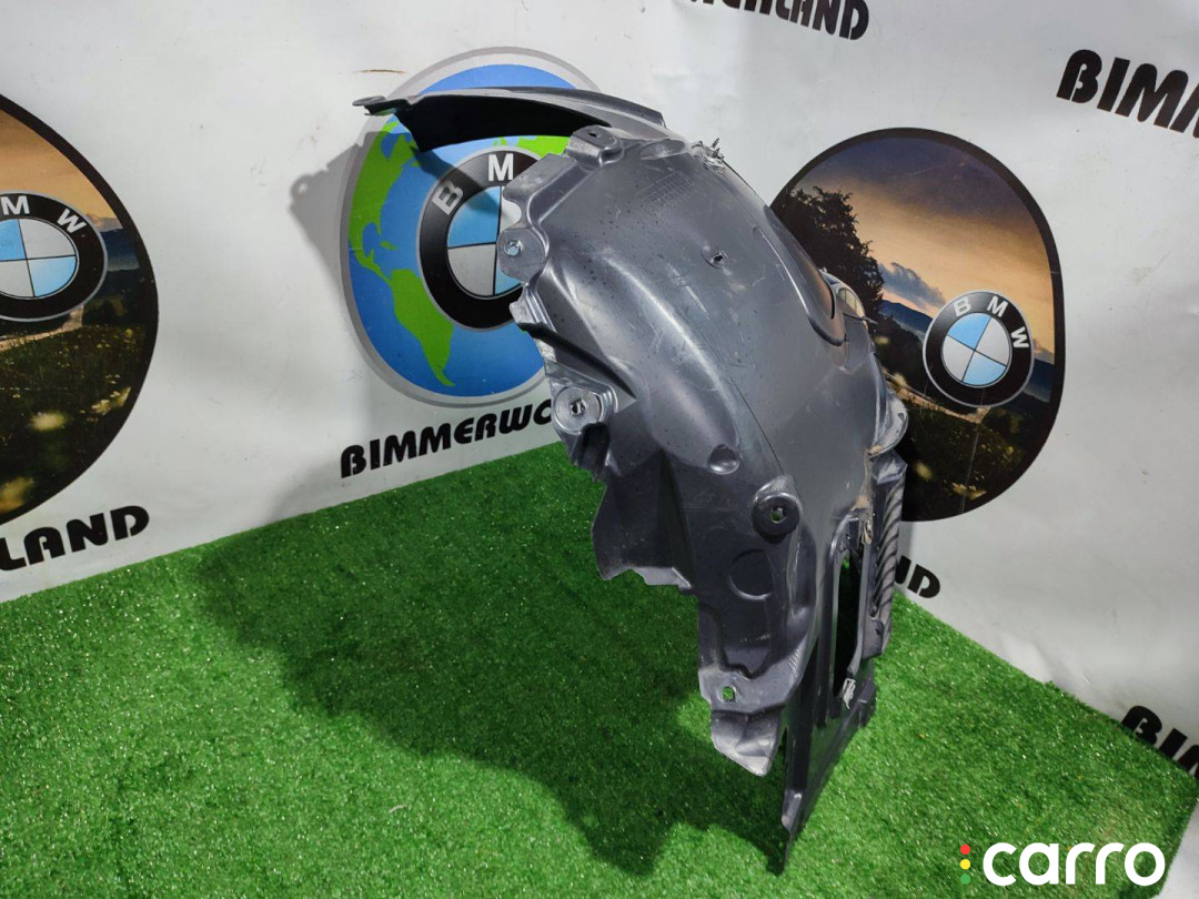 51717186727, 7186727 ЗАЩИТА АРОК (ПОДКРЫЛОК) переднего левого BMW 5 серия F10 F11 (Дорест.) 2011г. - фото №4