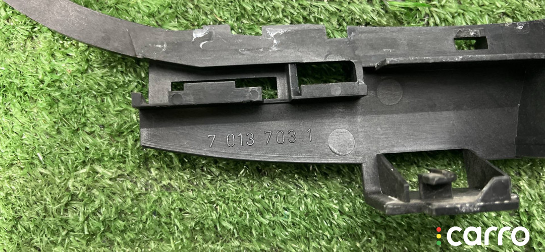 7191571, 51217191571, 51217013703, 7013703 скелет ручки двери задней левой BMW 7 E65/E66 2006г. - фото №10
