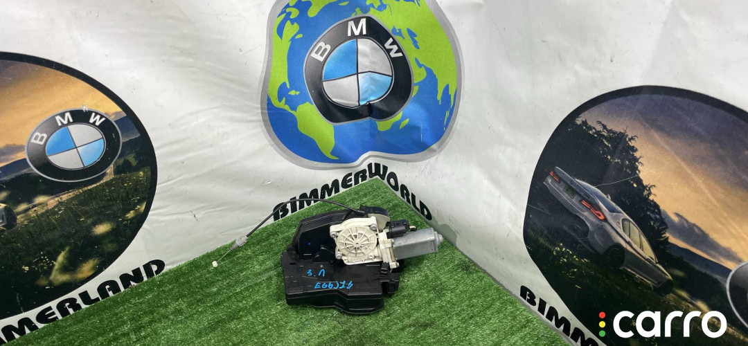 51227169251, 7169251, 51227202137, 7202137, 51228240585, 8240585 замок двери задней левой BMW 7 E65/E66 2006г. - фото №1