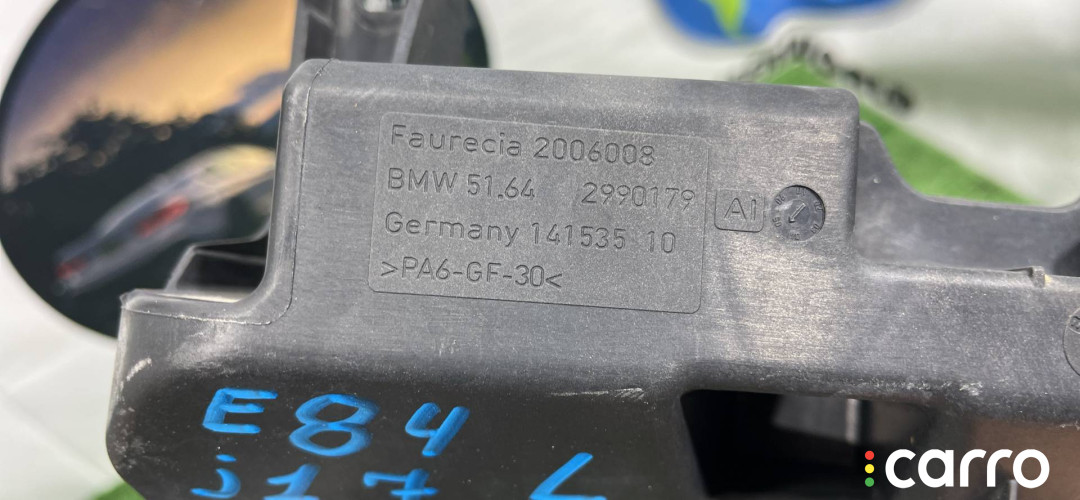 51642990179, 2990179 крепление фары (кронштейн фары) левой BMW X1 E84 2013г. - фото №10