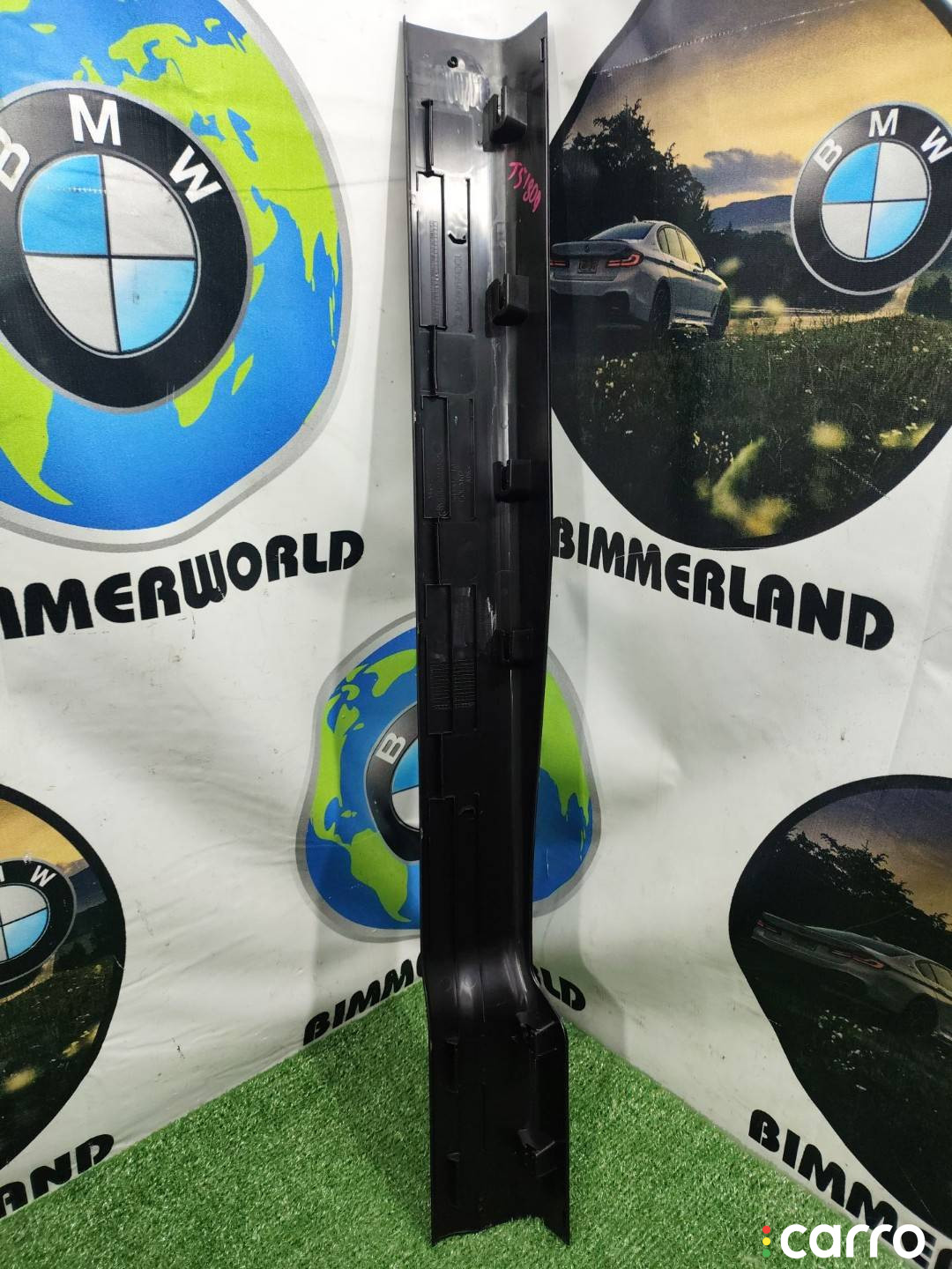 51477272379, 7272379 Накладка на порог внутренняя передняя левая BMW i3 I01 2017г. - фото №6