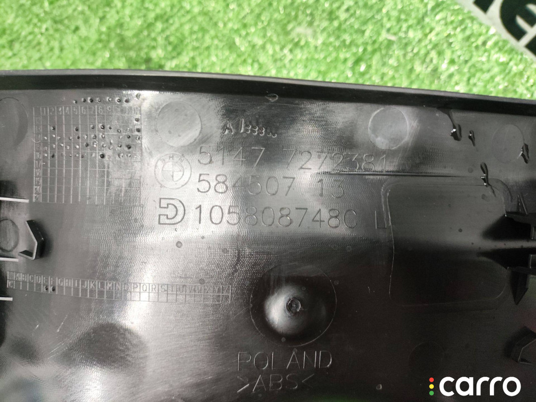 51477272381, 7272381 Накладка на порог внутренняя задняя левая BMW i3 I01 2017г. - фото №10