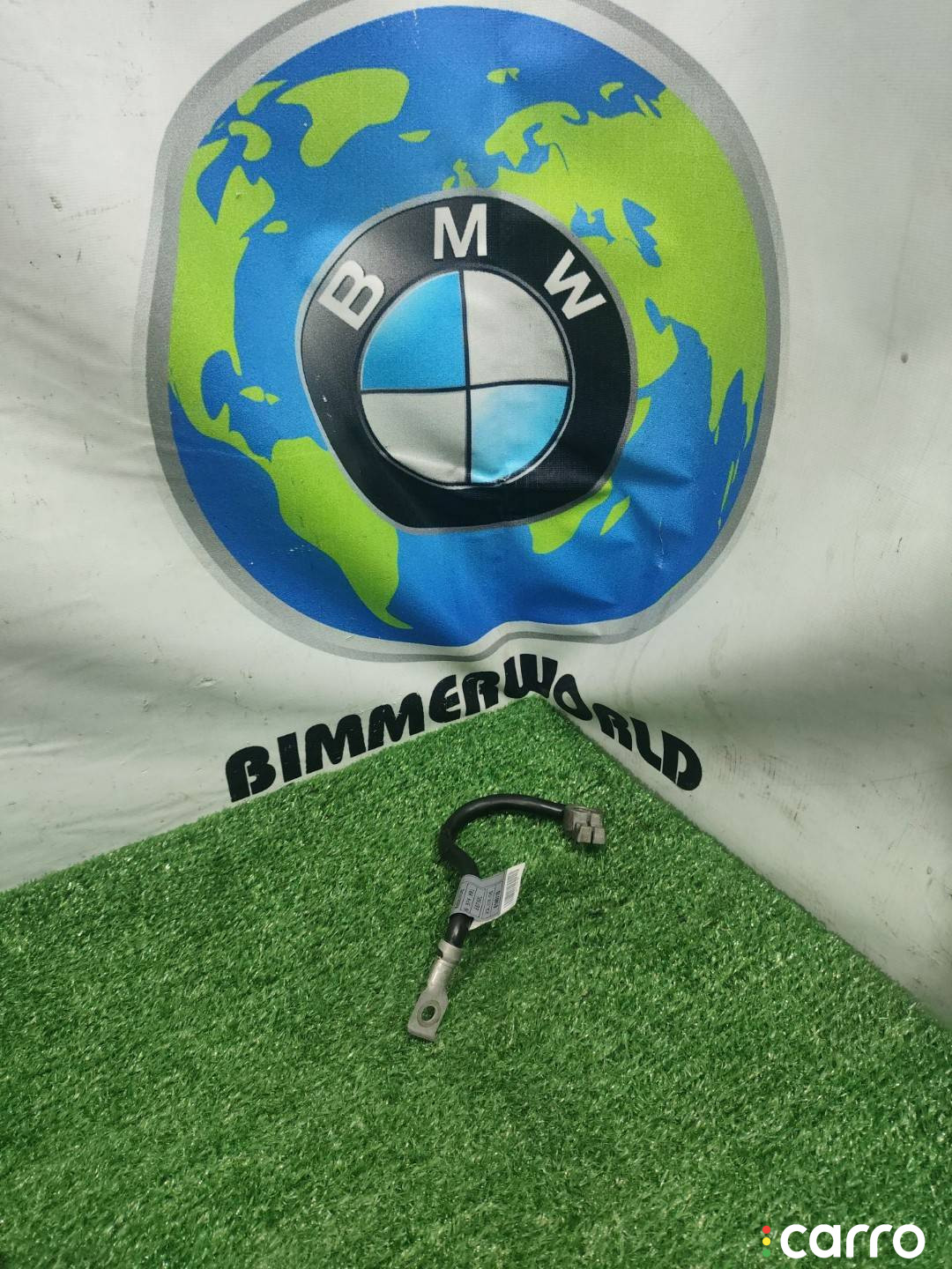 8373946, 8374991, 61128373946 клемма аккумулятора минус BMW Z4 E85/E86 рест 2006г. - фото №1