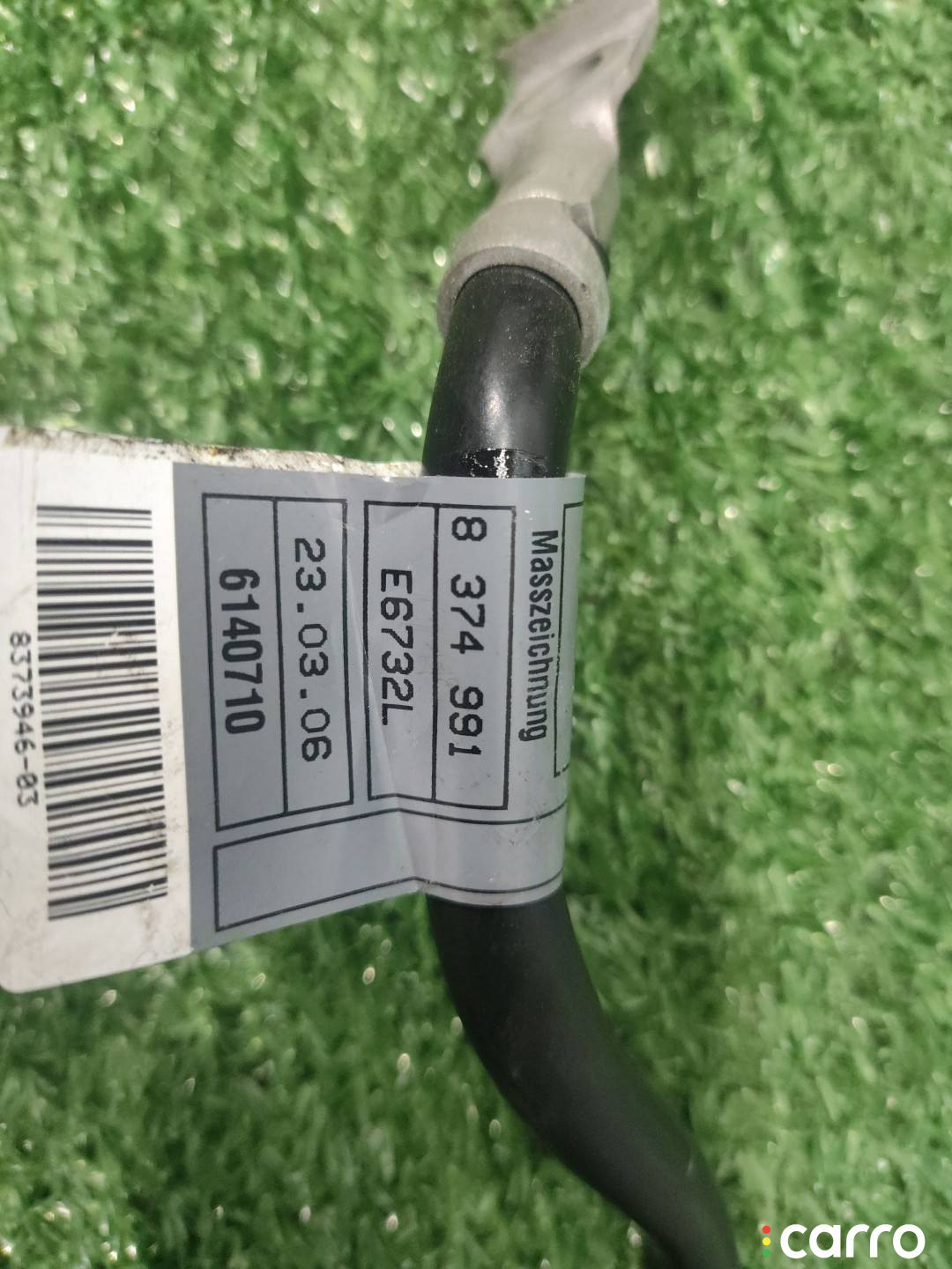 8373946, 8374991, 61128373946 клемма аккумулятора минус BMW Z4 E85/E86 рест 2006г. - фото №10