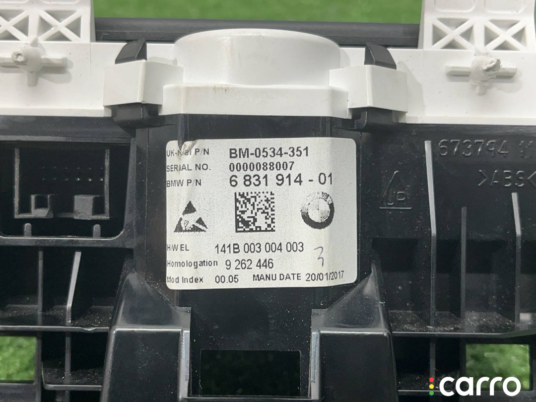 62106831914, 62108729430, 62108791807, 62109343696, 62109354804, 62109363787, 62109368541, 62109388933, 62109396944, 6831914, 8729430, 8791807, 9343696, 9354804, 9363787, 9368541, 9388933, 9396944 Щиток приборов (приборная панель) BMW i3 I01 2017г. - фото №10