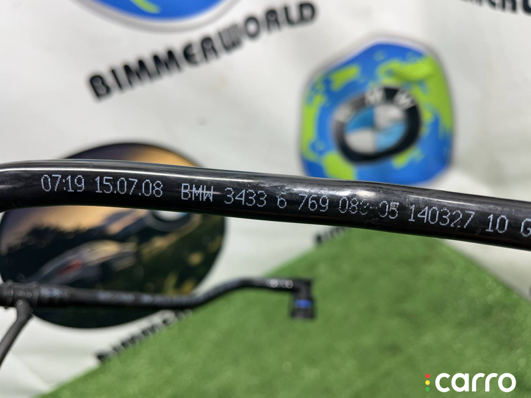 37206769083, 37236765100, 6765100, 6769083 трубка вентиляции картерных газов BMW 3 E90/E91/E92/E93 2008г. - фото №10