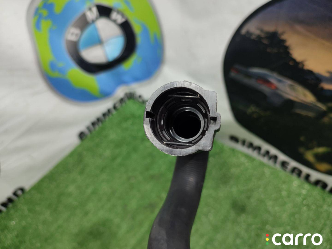 64218385148, 8385148, 64214110139, 4110139 Патрубок отопителя (печки) BMW 7 E65/E66 2007г. - фото №9