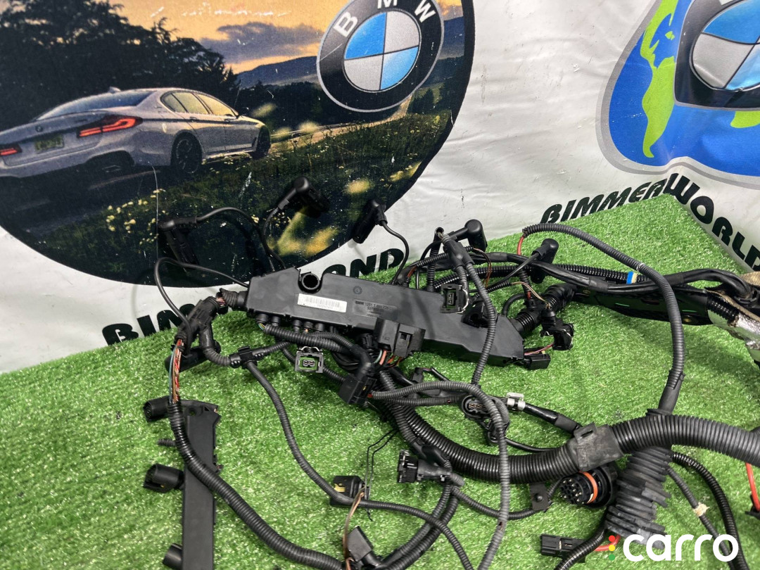 Проводка двигателя BMW 7 E65/E66 2007г. - фото №2