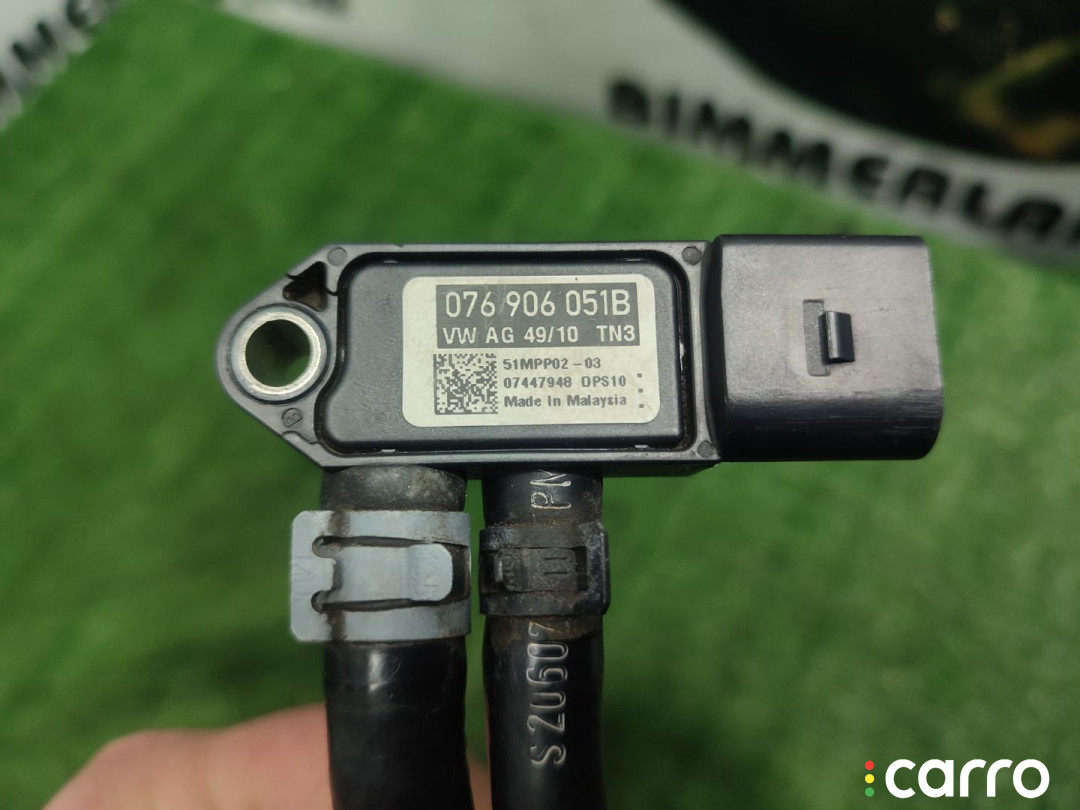 076906051B, 076906051 Датчик давления (температуры) выхлопных газов Skoda Octavia 2 (A5) 2011г. - фото №9