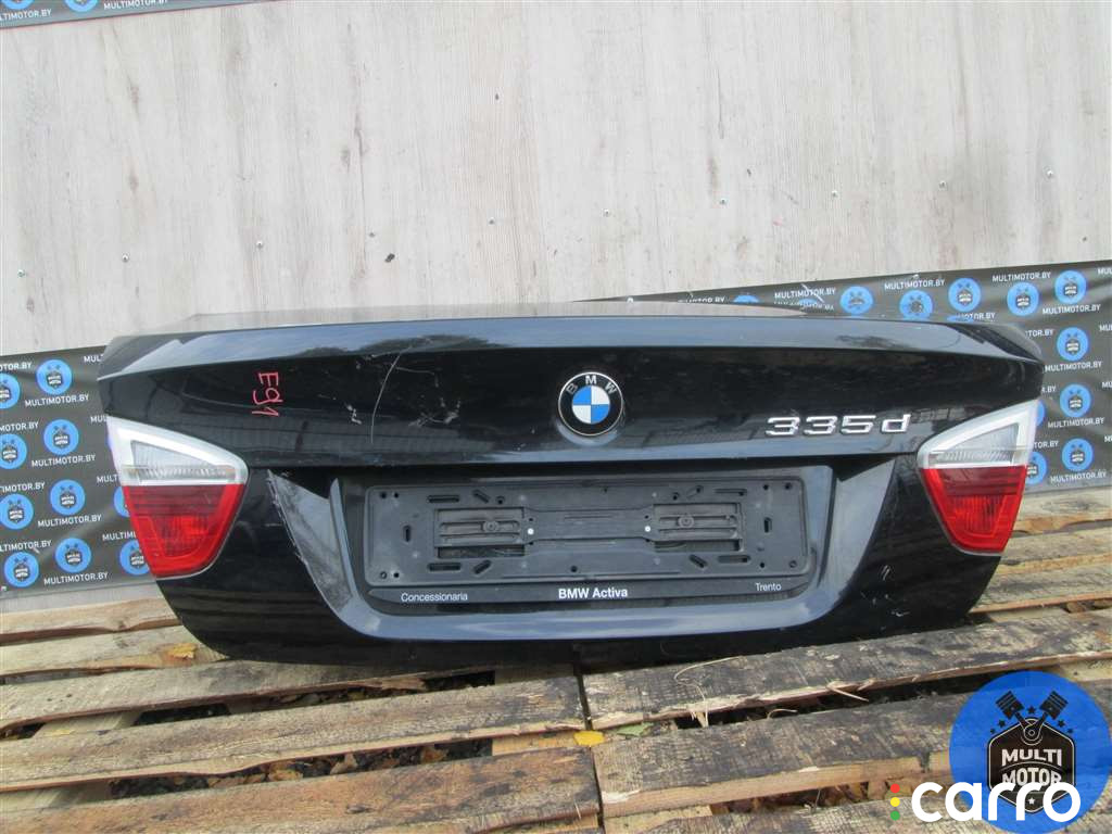 Крышка багажника (дверь 3-5) BMW 3 2007г. - фото №1