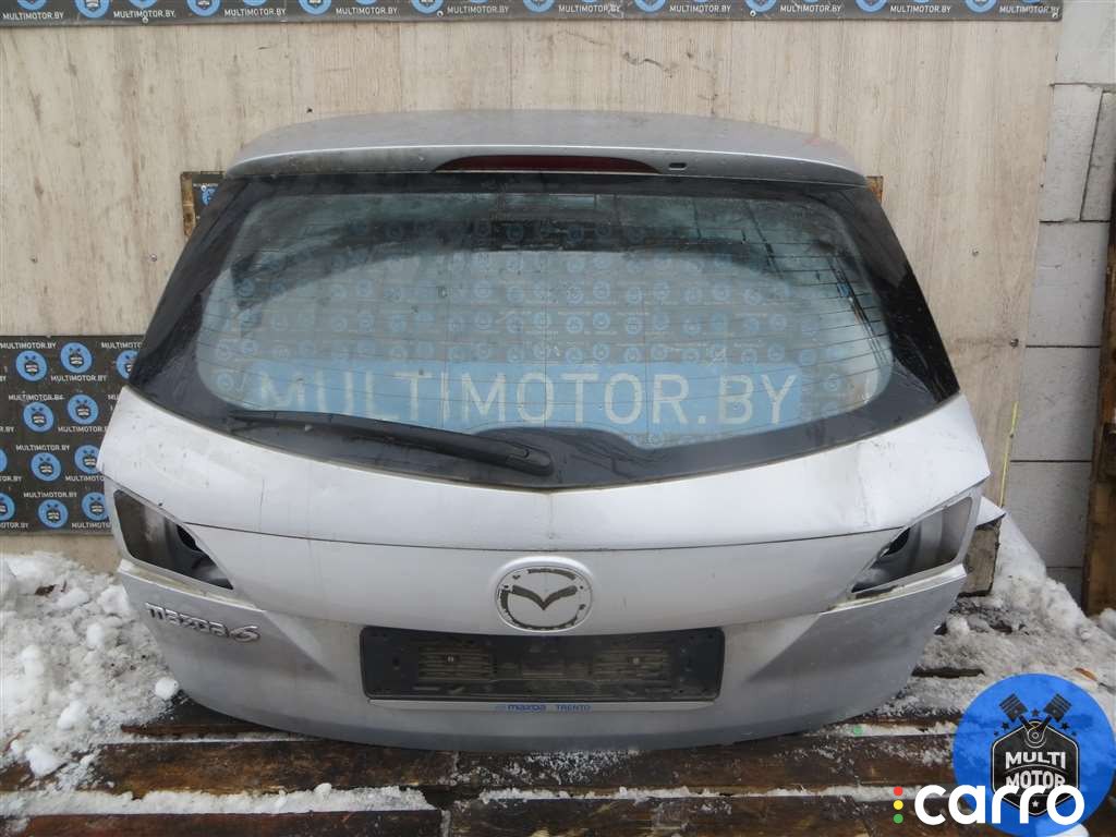 Крышка багажника (дверь 3-5) Mazda 6 2009г. - фото №1