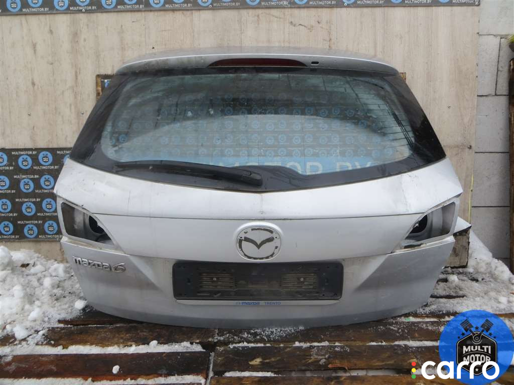 Крышка багажника (дверь 3-5) Mazda 6 2009г. - фото №3