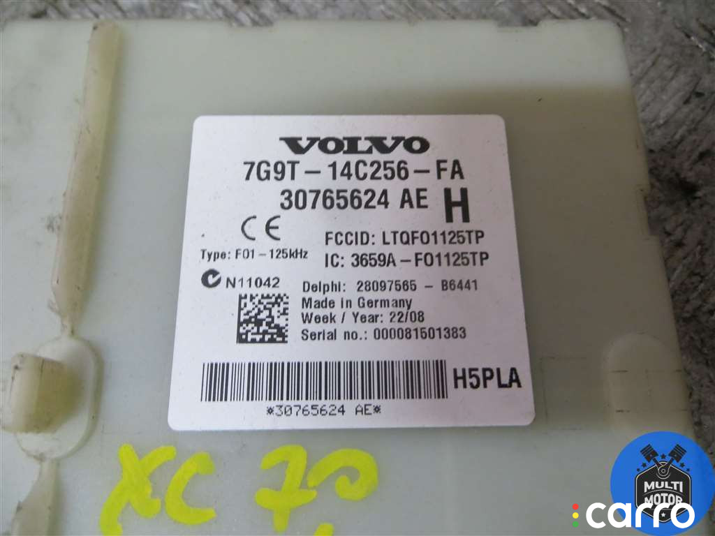 30765624 Блок комфорта Volvo XC70 2009г. - фото №2