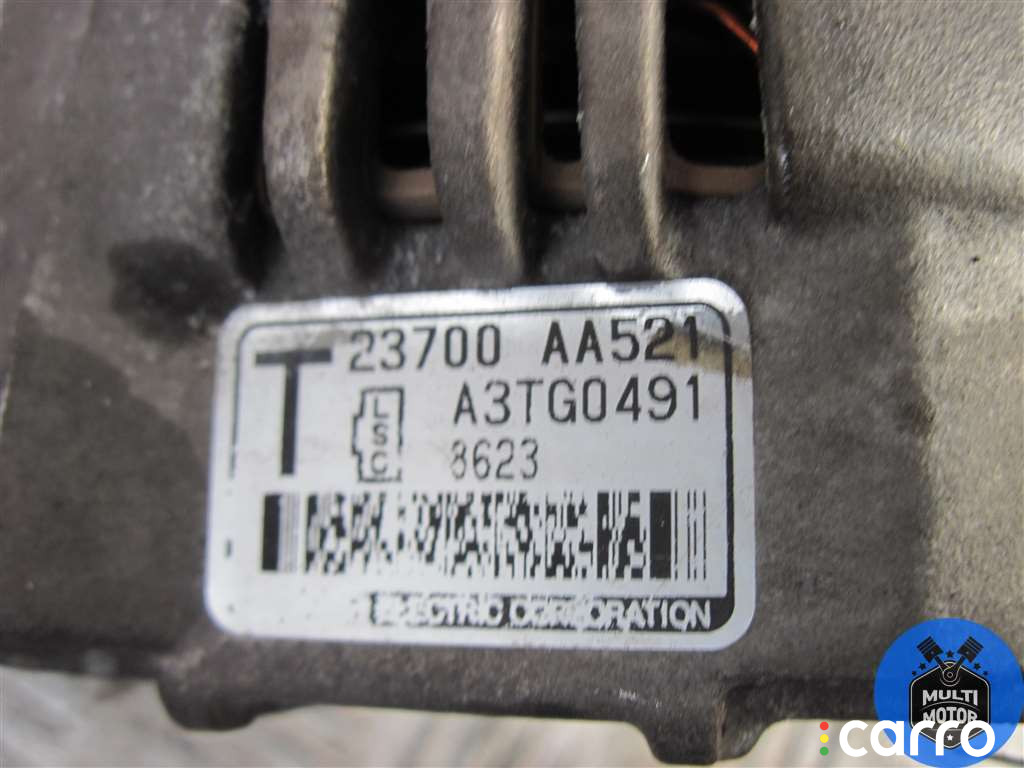 23700AA521 Генератор Subaru Tribeca 2008г. - фото №2