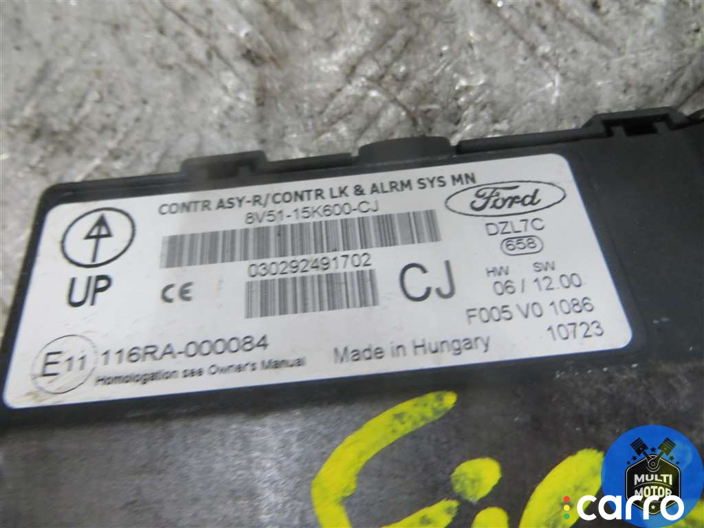 8V51-15K600-CJ Блок комфорта Ford Fiesta 2010г. - фото №2