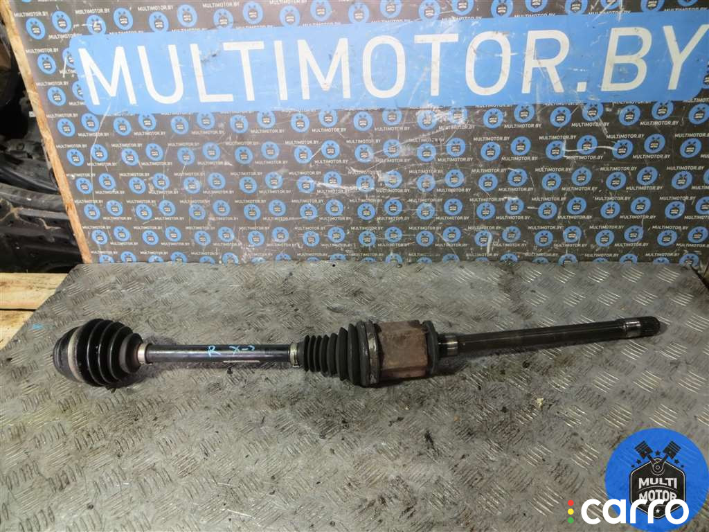 7598028 Полуось передняя правая (приводной вал, ШРУС) BMW X3 F25 2012г. - фото №1