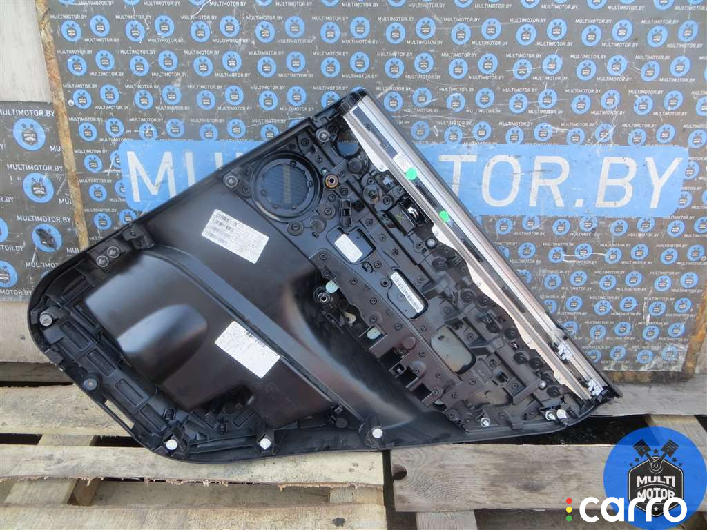 Обшивка двери задней левой (дверная карта) BMW X3 F25 2012г. - фото №4