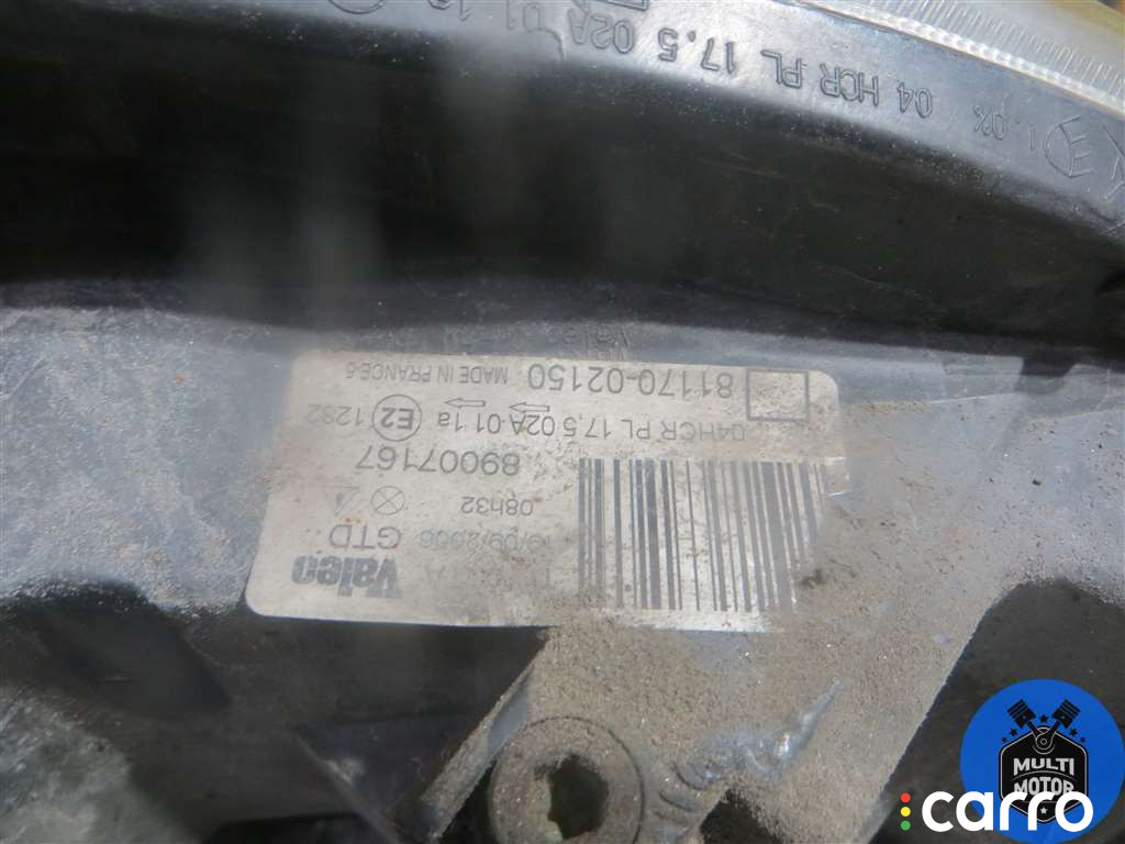 Фара левая Toyota Corolla 2003г. - фото №5