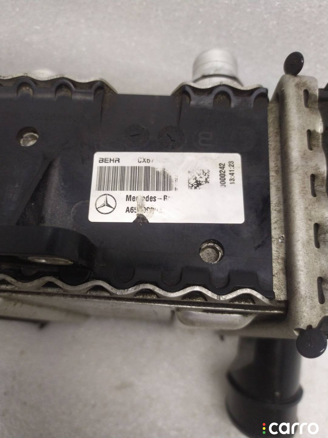 A6510900314 интеркулер Mercedes-Benz GLC X253/C253 - фото №2