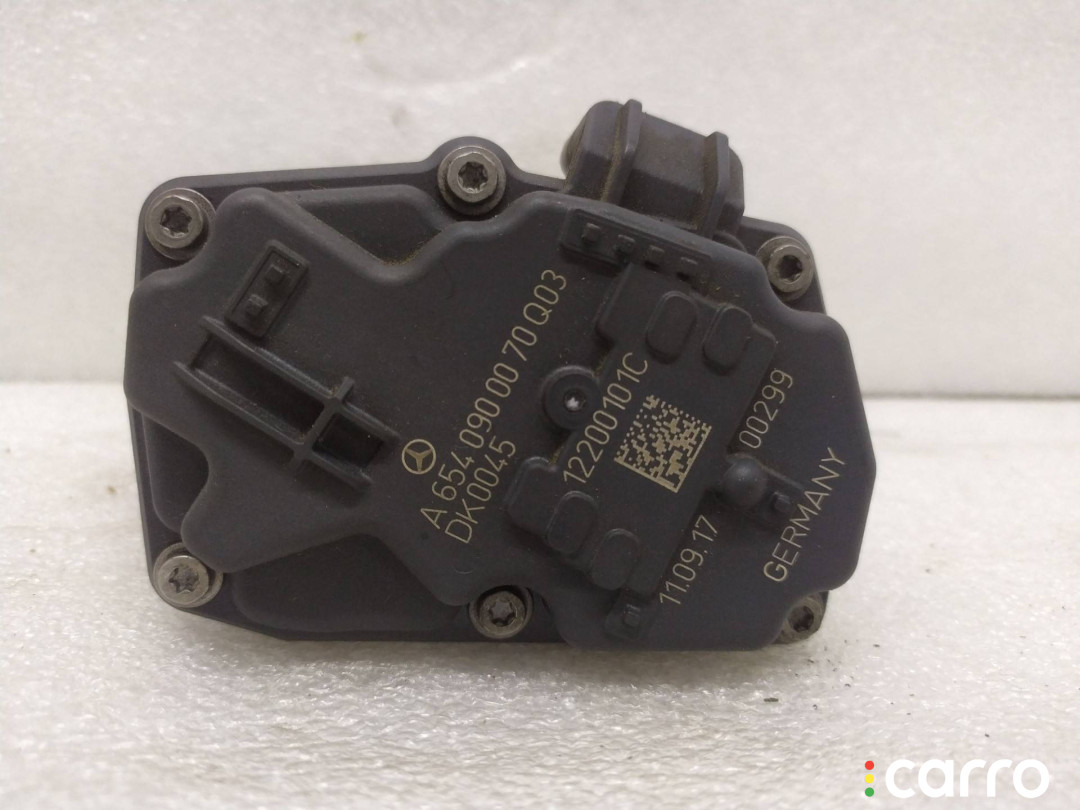 A6540900070 заслонка дроссельная Mercedes-Benz E W213/S213/C238/A238 - фото №5