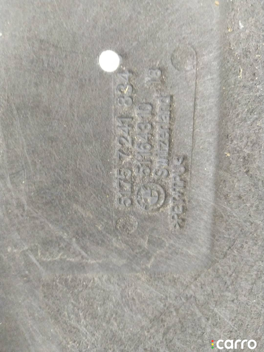 7241833, 7241834, 51757241834, 51757241833, 51164310 защита днища BMW 4 F32/F33/F36 - фото №8
