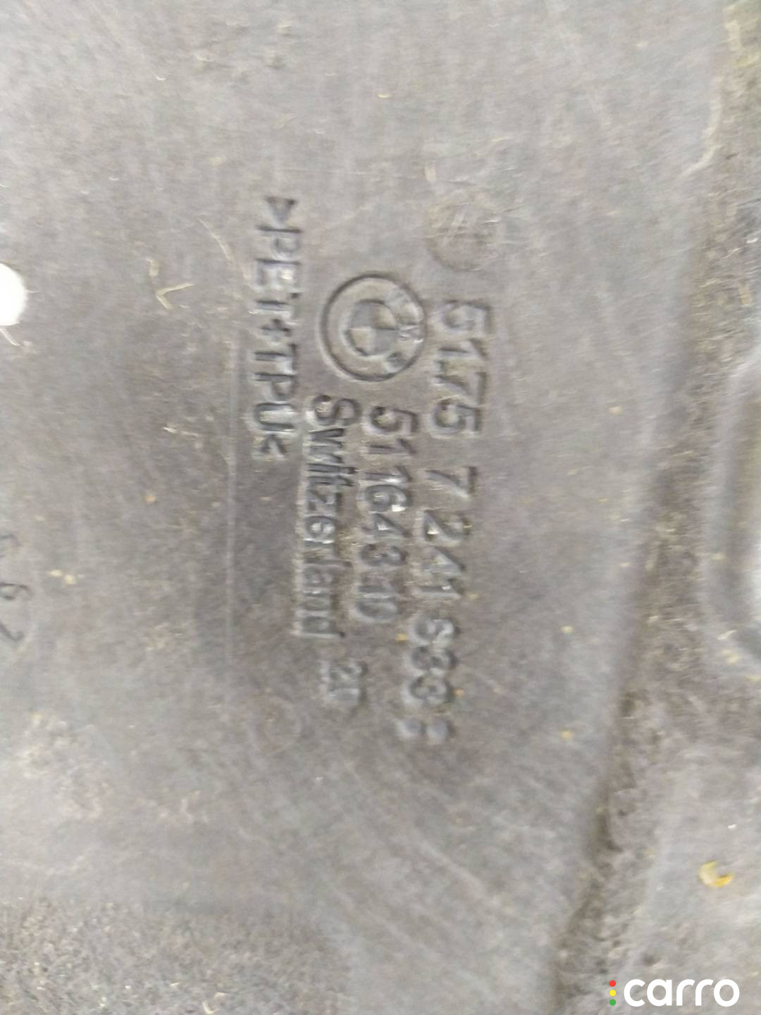 7241833, 7241834, 51757241834, 51757241833, 51164310 защита днища BMW 4 F32/F33/F36 - фото №9