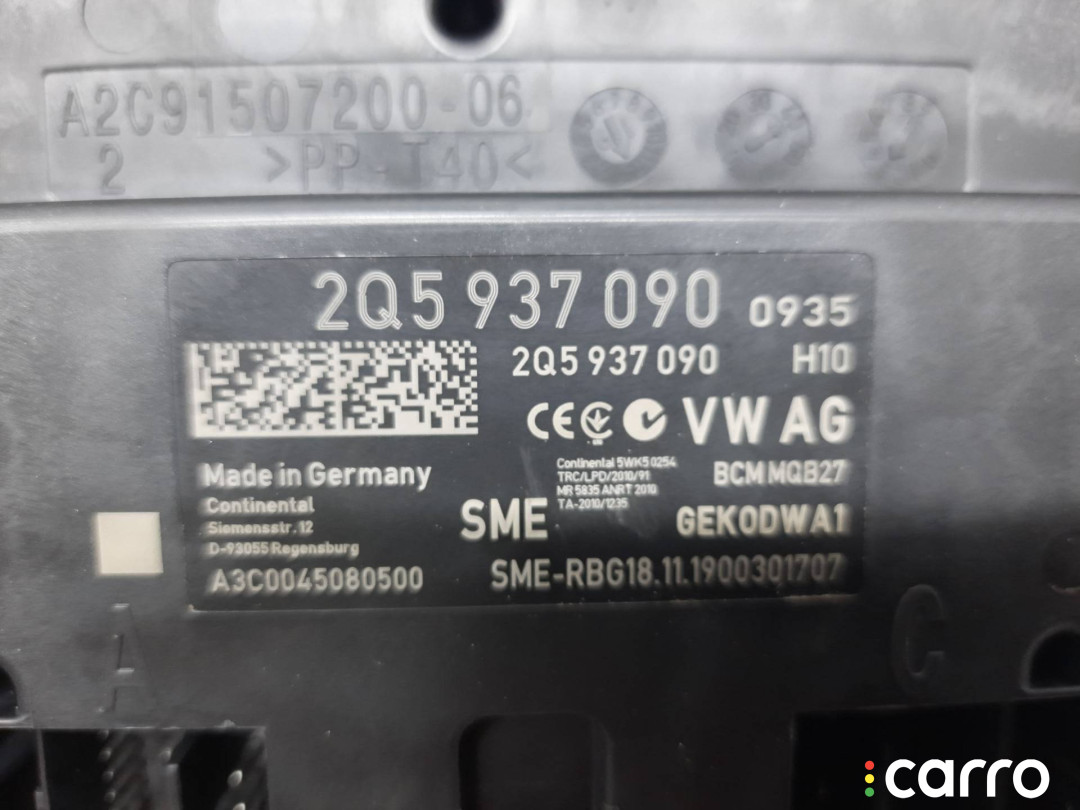 Блок комфорта Volkswagen Transporter T6 2020г. - фото №2