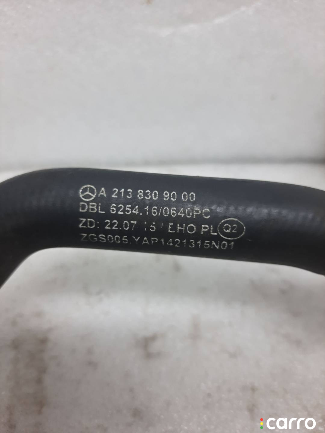 A2138309000 Патрубок (трубопровод, шланг) Mercedes-Benz E W213/S213/C238/A238 - фото №2