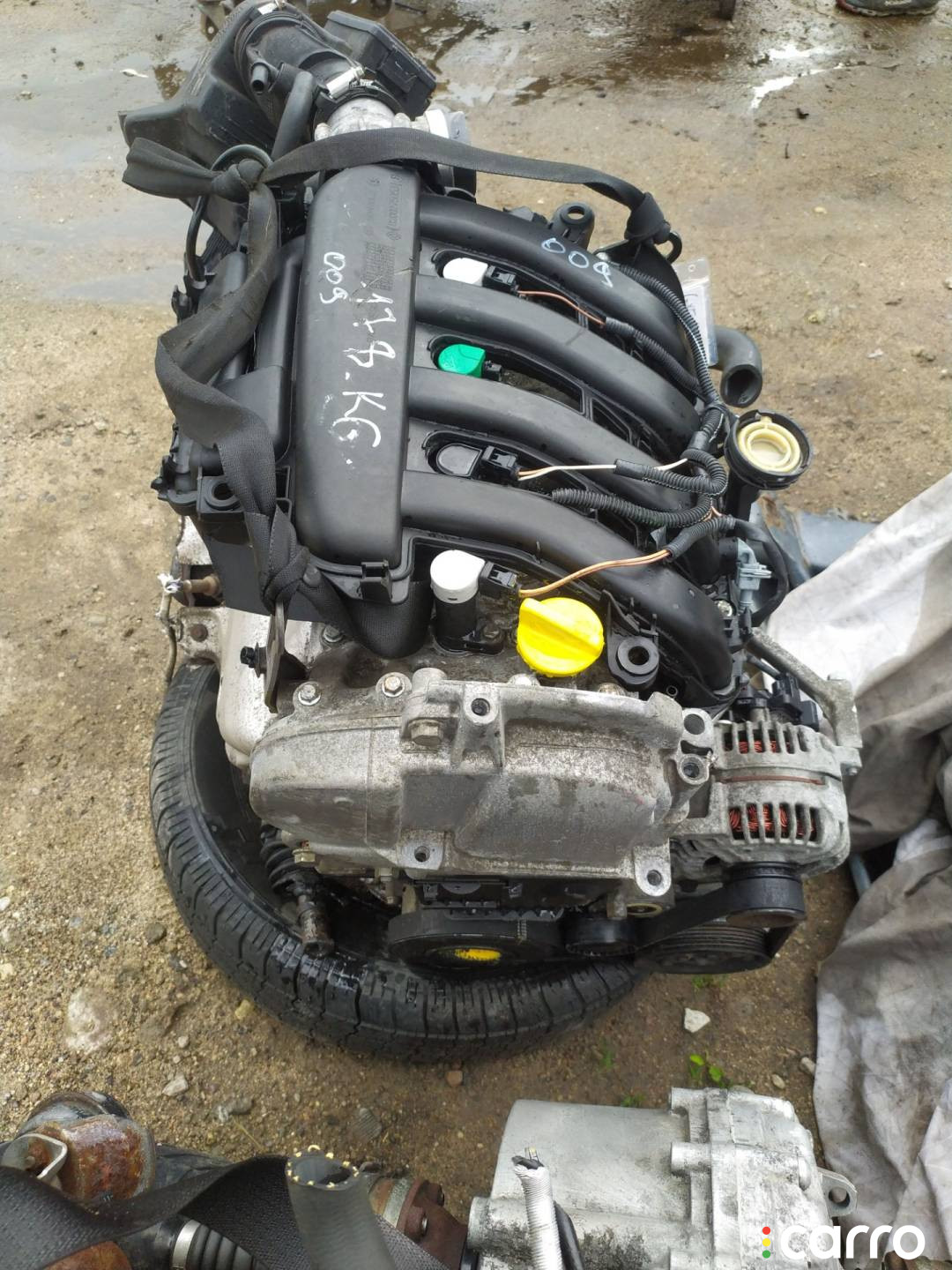 8200275053, 8200298371, 8200323137, K4J770 Двигатель Renault Modus - фото №8