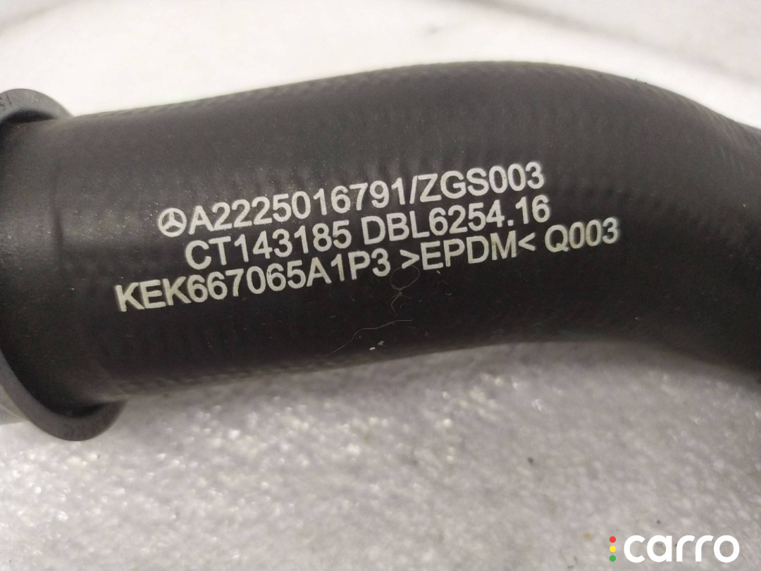 A2225016791 Патрубок (трубопровод, шланг) Mercedes-Benz S W222/C217/A217 - фото №2