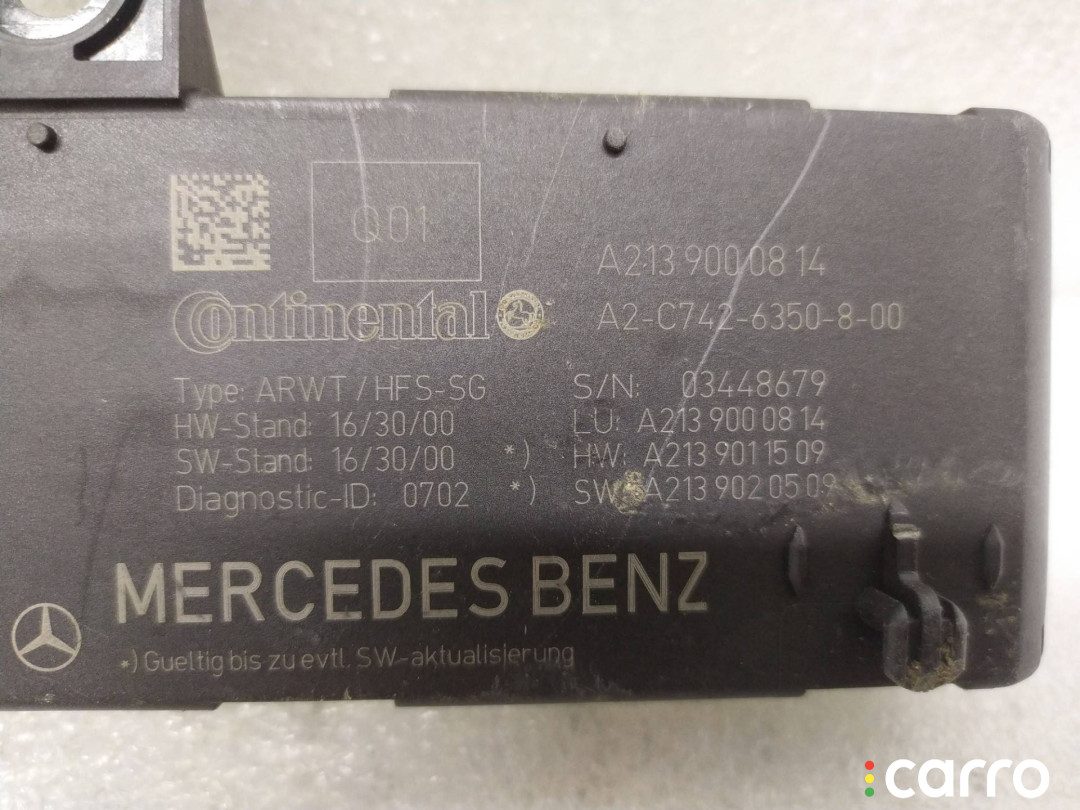 A2139000814, A2139011509, A2139020509 блок управления крышкой багажника Mercedes-Benz E W213/S213/C238/A238 - фото №2