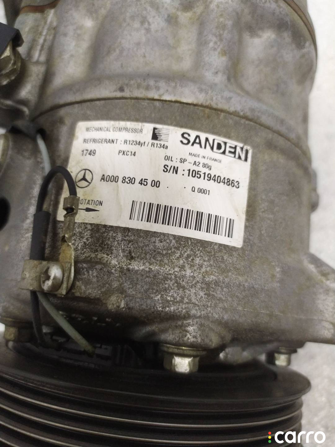 A0008304500 Компрессор кондиционера Mercedes-Benz E W213/S213/C238/A238 - фото №2