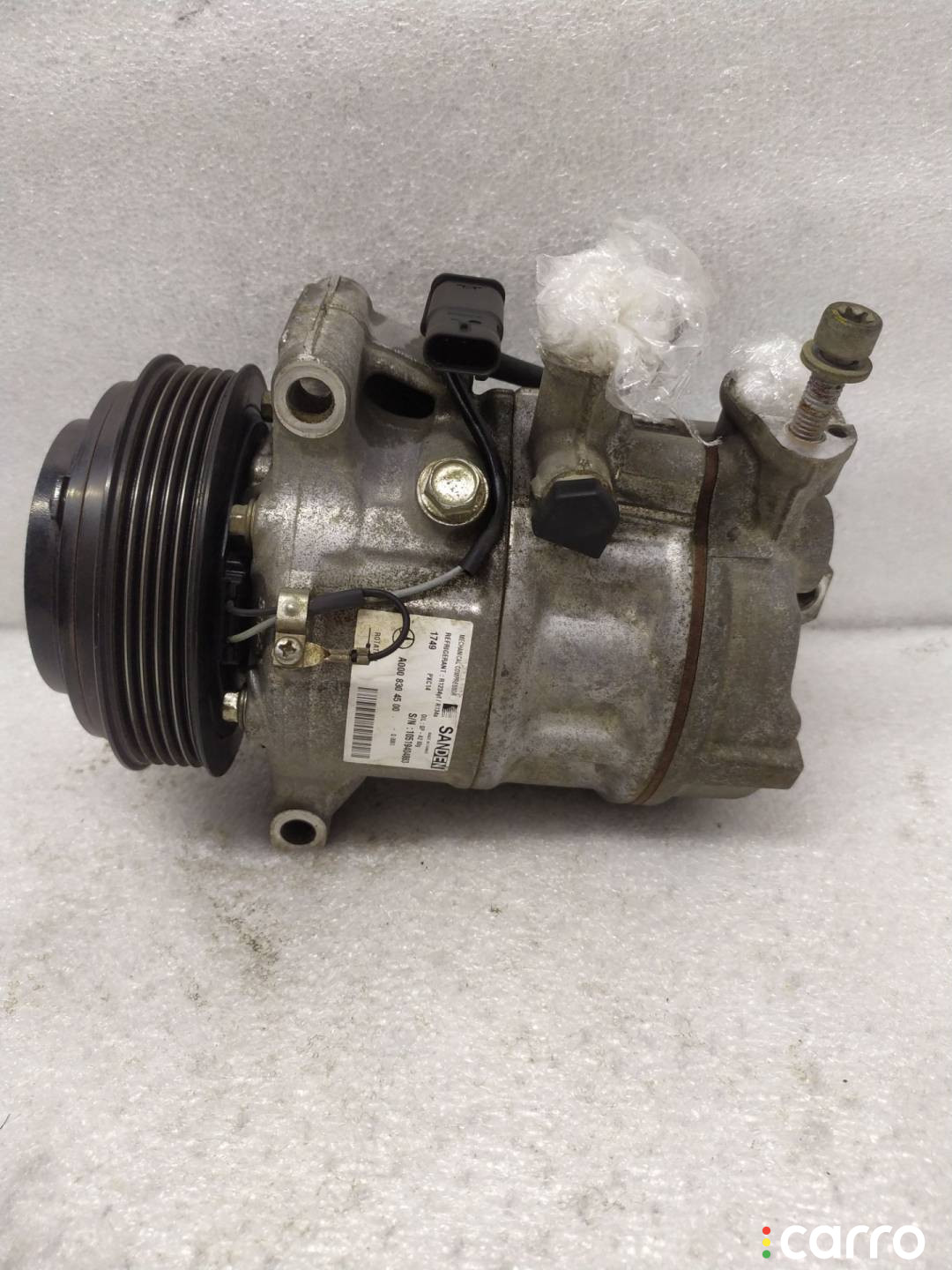 A0008304500 Компрессор кондиционера Mercedes-Benz E W213/S213/C238/A238 - фото №4